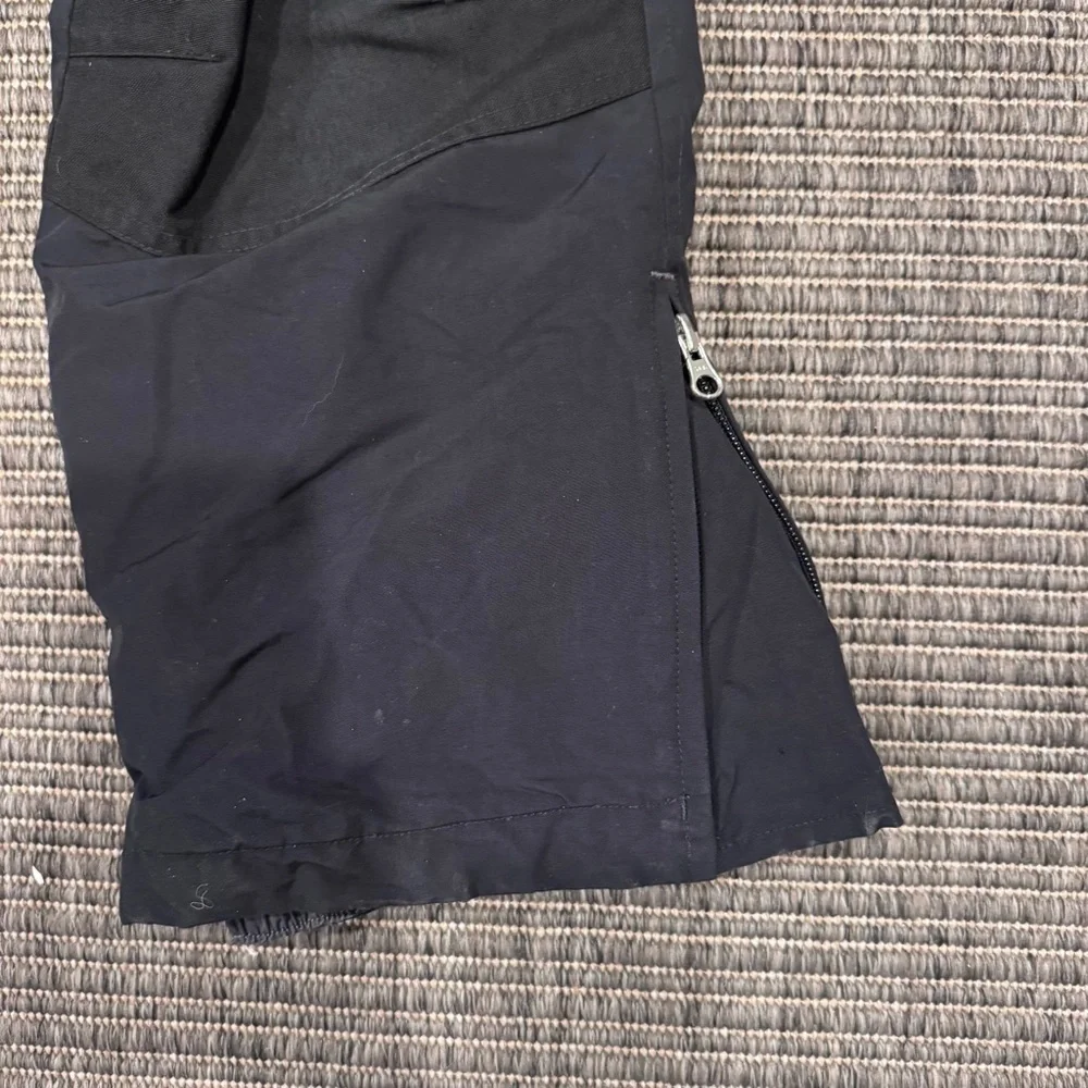 Lands' End Kids Black Cargo Pants
